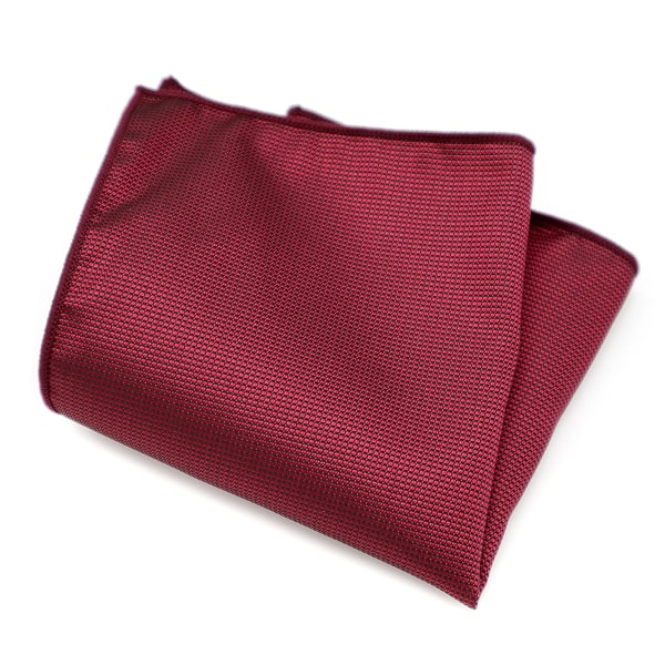 Wine red pocket square