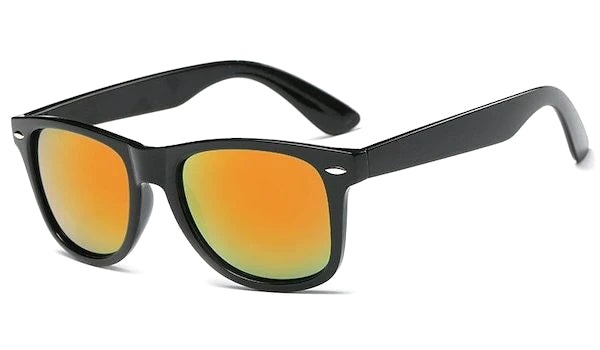 Orange mirror standard sunglasses for men