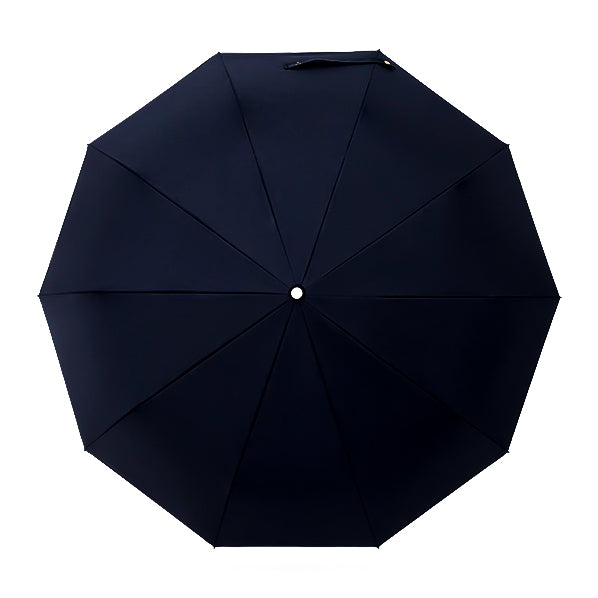 Black folding windproof umbrella top