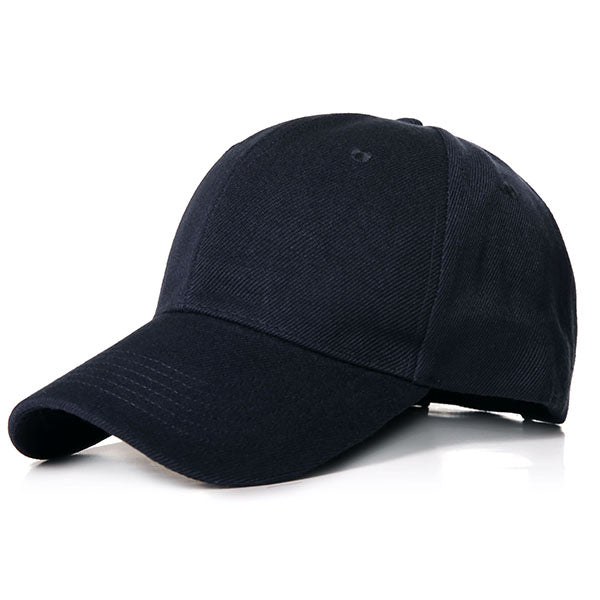 Classy Men Navy Blue Basic Cap