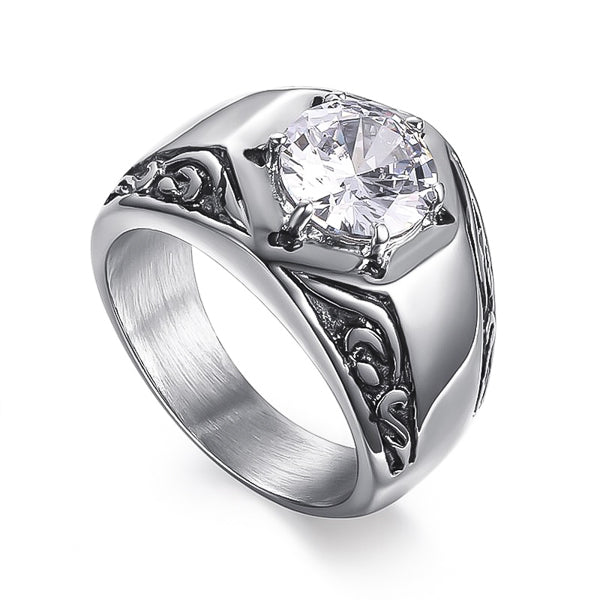 Deluxe signet ring for men