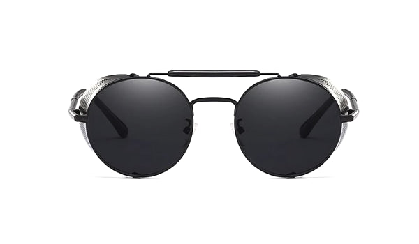 Classy Men Round Side Shield Sunglasses