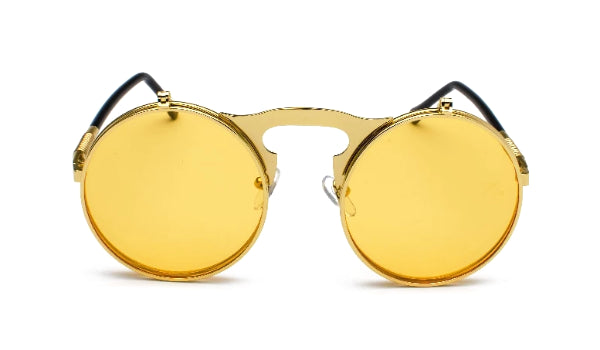 Classy Men Transparent Flip-Up Sunglasses - 4 Colors