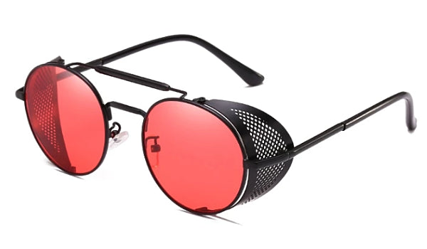 Classy Men Round Side Shield Sunglasses