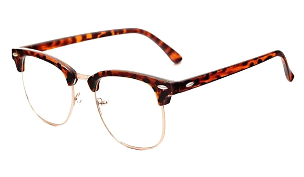 Classy Men Sunglasses Clear/Leopard - Classy Men Collection