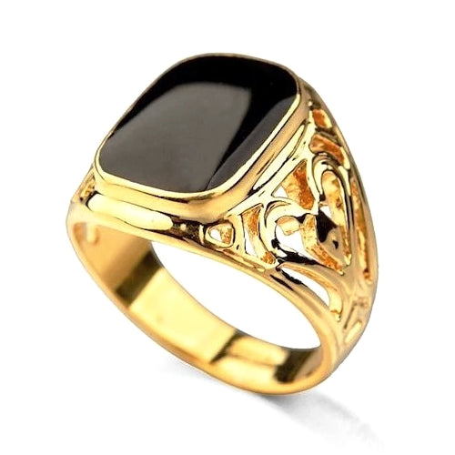 Anello reale in oro da uomo di classe