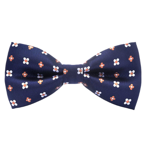 Classy Men Blue Flower Bow Tie - Classy Men Collection