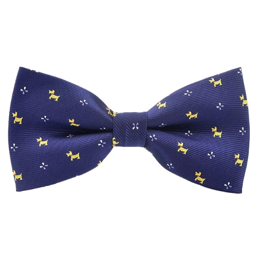 Classy Men Blue Fancy Bow Tie - Classy Men Collection