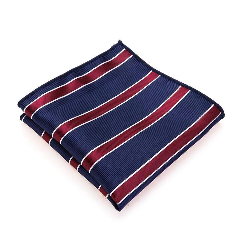 Classy Men Striped Pocket Square - Classy Men Collection