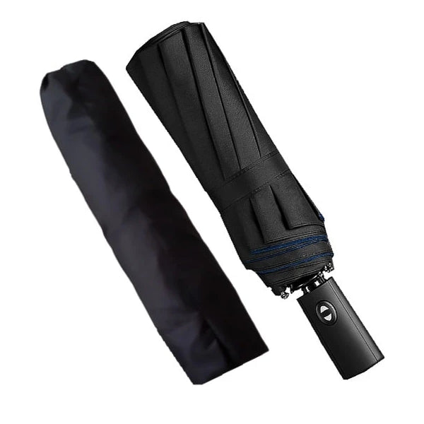 Blue & black 2 color umbrella