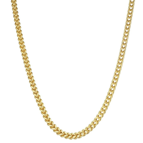 Collana a catena Franco in oro da 4 mm di classe da uomo