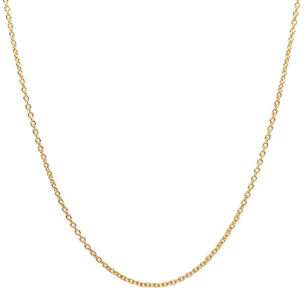 Collana a catena Rolo in oro da uomo di classe da 1,6 mm