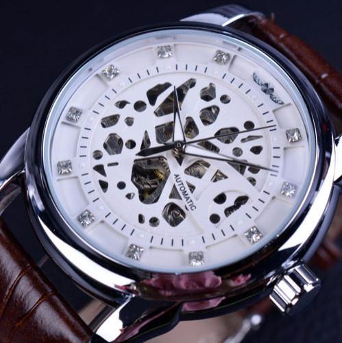 Classy Men Watch Royal White/Silver - Classy Men Collection