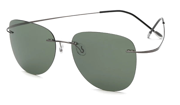 Classy Men Green Lightweight Aviator Sunglasses - Classy Men Collection