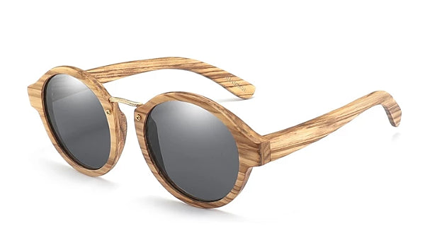 Classy Men Black Handmade Zebrawood Sunglasses - Classy Men Collection