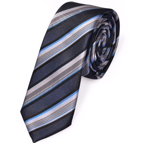 Classy Men Skinny Striped Tie