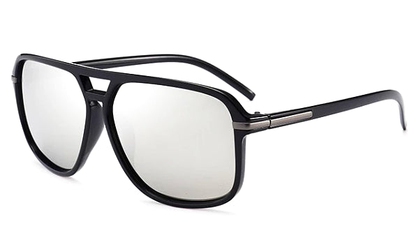 Occhiali da sole Jetsetter argento da uomo di classe