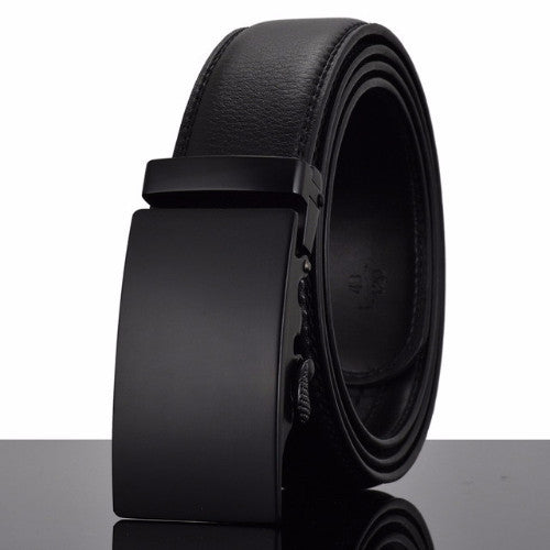 Classy Men Belt Black On Black - Classy Men Collection