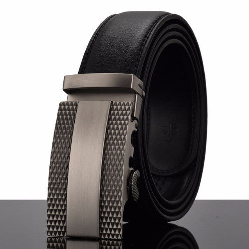 Classy Men Belt Metal Pattern - Classy Men Collection