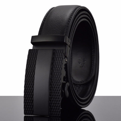 Classy Men Belt Black Pattern - Classy Men Collection