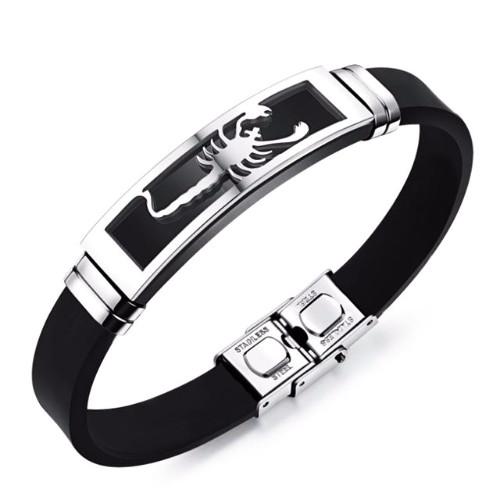 Classy Men Scorpio Bracelet Silver - Classy Men Collection