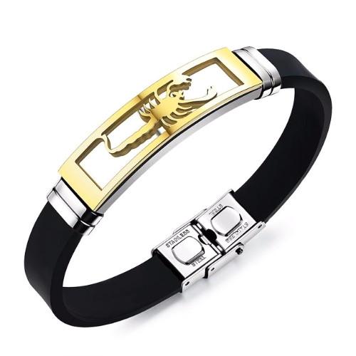 Classy Men Scorpio Bracelet Gold - Classy Men Collection