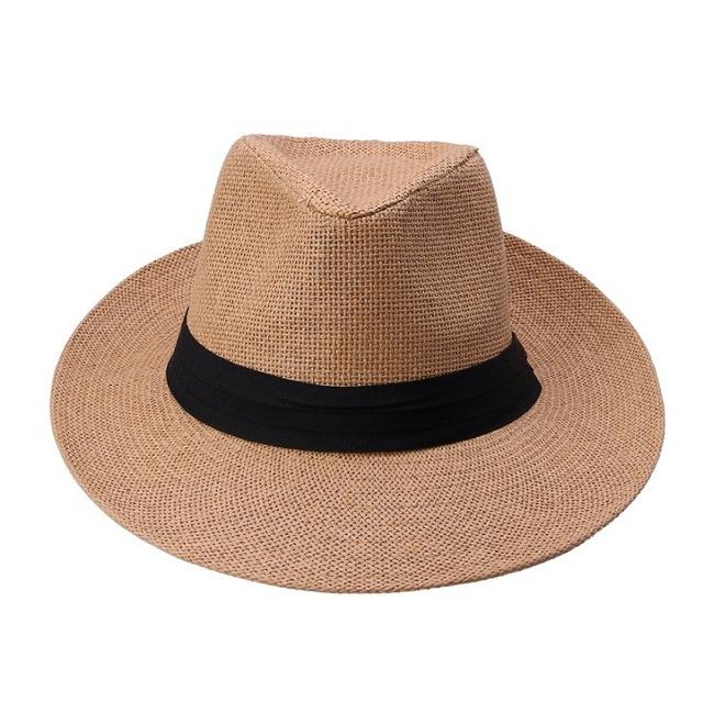 Classy Men Panama Hat Light Coffee - Classy Men Collection