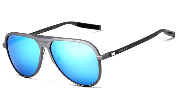 Classy Men Blue Polarized Luxury Aviators - Classy Men Collection