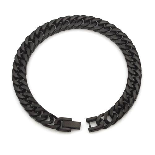 Classy Men Black Chain Bracelet - Classy Men Collection