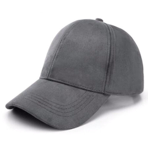 Classy Men Suede Cap Ash Grey - Classy Men Collection