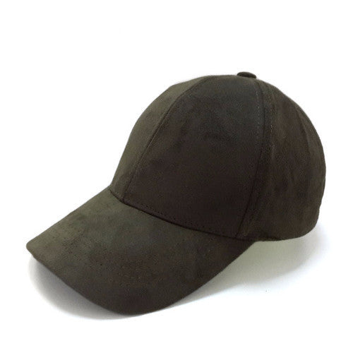 Classy Men Suede Cap Army Green - Classy Men Collection