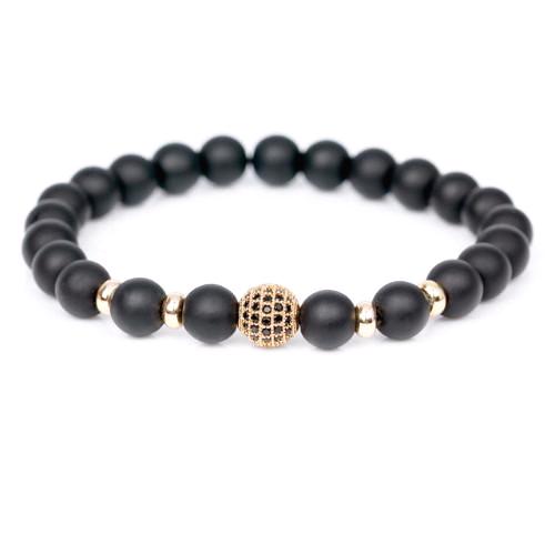 Classy Men Bracelet Matte Gold - Classy Men Collection