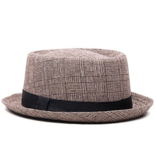 Pork Pie Hat Men's Summer Dress Hats Classy Men Collection