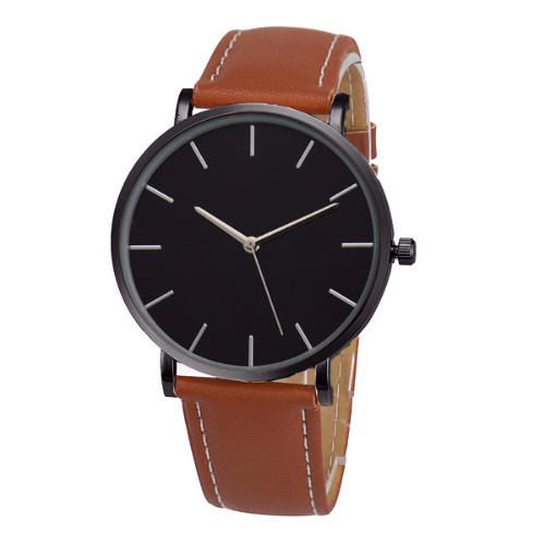 Classy Men Watch Minimalist Brown - Classy Men Collection