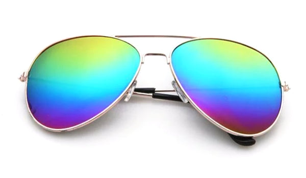 Classy Men Sunglasses Aviator Rainbow - Classy Men Collection