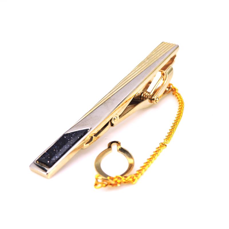 Classy Men Tie Clip With Chain - Classy Men Collection