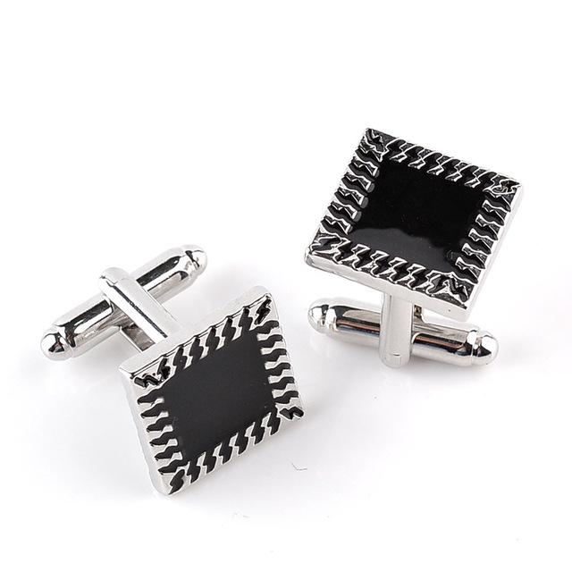 Classy Men Cufflinks Vintage Platinum - Classy Men Collection