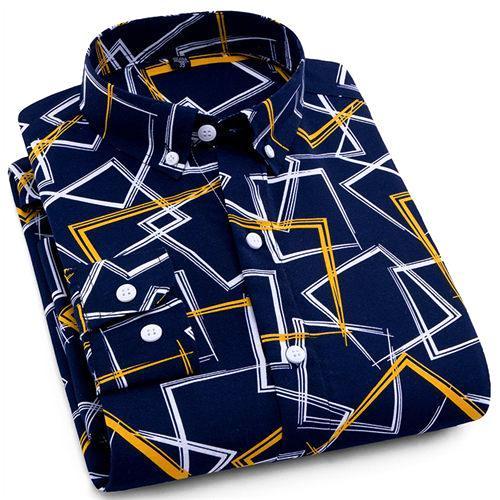 Casual Pocketless Dress Shirt | Modern Fit | Sizes 38-44 - Classy Men Collection