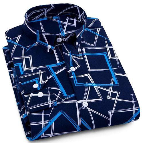 Casual Pocketless Dress Shirt | Modern Fit | Sizes 38-44 - Classy Men Collection