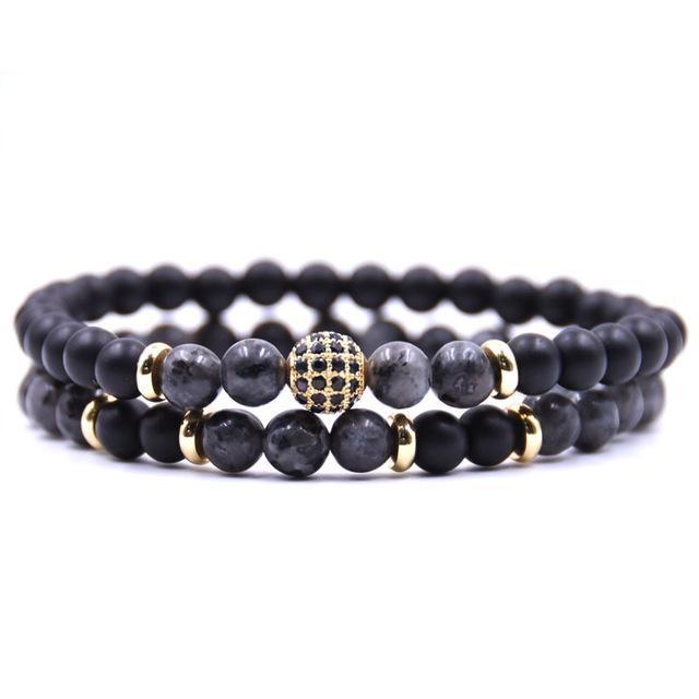 Classy Men Grey Sub Zero Bracelet Set - Classy Men Collection