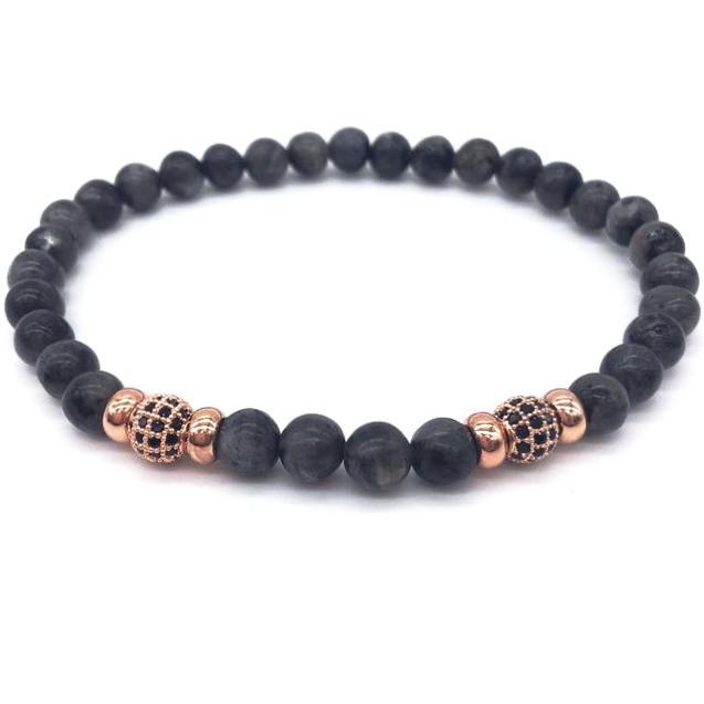 Classy Men Slim Crystal Pavé Bracelet - Classy Men Collection
