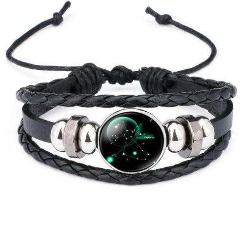 Classy Men Sagittarius Constellation Zodiac Bracelet - Classy Men Collection