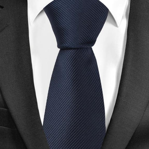 Classy Men Plain Tie - 20 Colors - Classy Men Collection