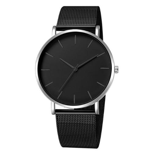 Classy Men Mesh Watch Silver | 3 Styles - Classy Men Collection