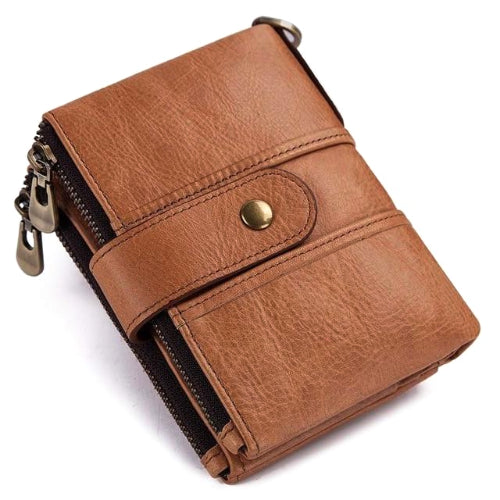 Classy Men Leather Chain Wallet - 2 Colors - Classy Men Collection
