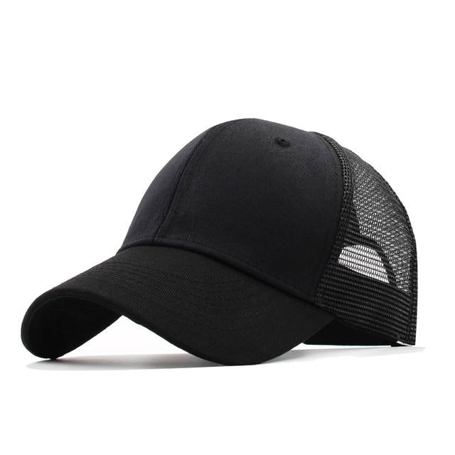 Classy Men Plain Trucker Cap - 9 Colors - Classy Men Collection