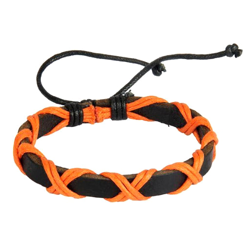 Classy Men Passion Leather Lace-up Bracelet - Classy Men Collection
