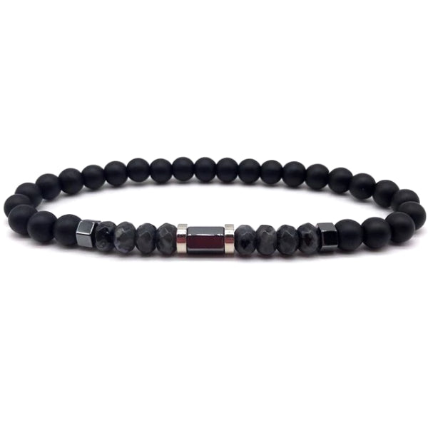 Bracciale con perline eleganti e sottili da uomo di classe - 5 stili