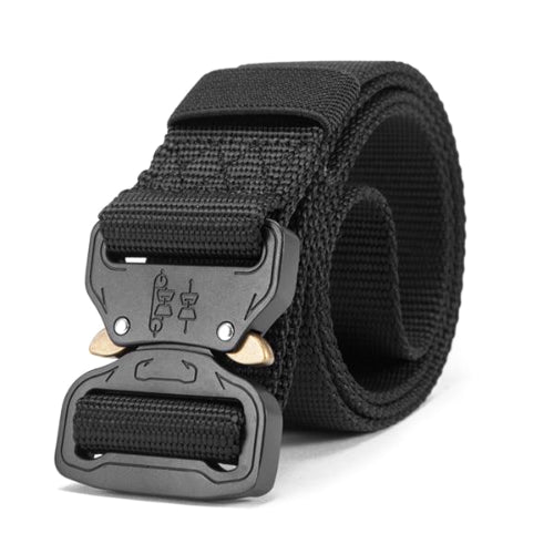 Classy Men Black Tactical Web Belt - Classy Men Collection