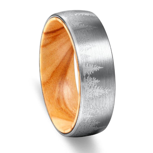 Classy Men Olive Wood Ring - Classy Men Collection